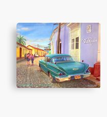 Trinidad, Cuba - 1958 Chevy Biscayne Canvas Print