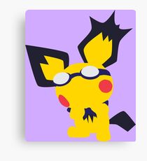Pichu Minimalist Canvas Print