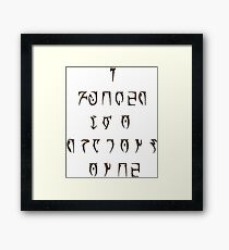 The True Spirit of the Dragonborn Framed Print