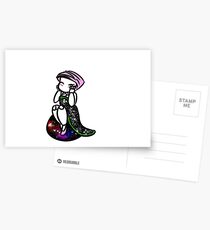 shes a precious bean that Ms. Paint Postcards
