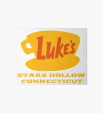 Stars Hollow Luke's Diner Art Board