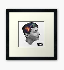 Dan- universal minds (white) Framed Print