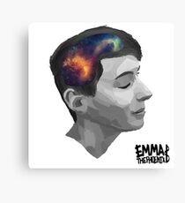 Dan- universal minds (white) Canvas Print