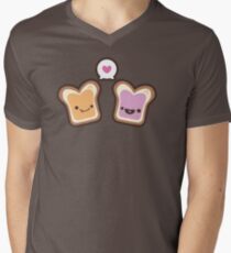 PB&J Love Men's V-Neck T-Shirt