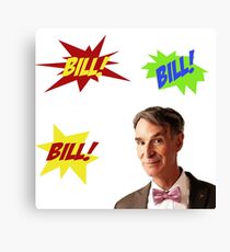 Bill Nye, the Science Guy Canvas Print