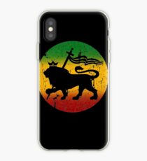 Lion of Judah Rasta Reggae Music Design iPhone Case