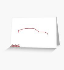Alfa Romeo GTV6 Greeting Card
