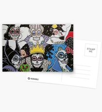 Postales Sugar Skull Villains