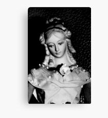 Antique replica Victorian Mannekin Bisque doll Canvas Print