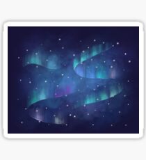 Aurora borealis Sticker