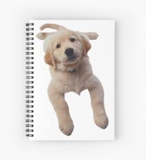 Golden Retriever Spiral Notebook