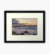 Waves Framed Print