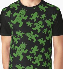 Cactuar print Graphic T-Shirt