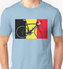 Bike Flag Belgium (Big - Highlight) Unisex T-Shirt