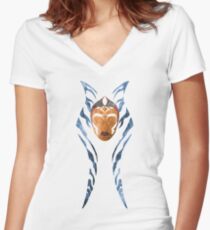 Fulcrum Women's Fitted V-Neck T-Shirt