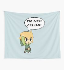 I'm Not Zelda Wall Tapestry