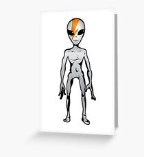 Alien Sane Greeting Card