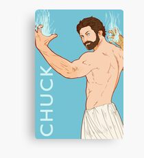 CHUCK IS ALSO JACKED Canvas Print