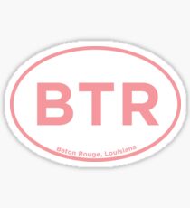 Baton Rouge Airport Code Sticker