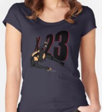 X-23 Silent Kill Women's Fitted Scoop T-Shirt