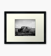 Cool Water - abandoned Framed Print