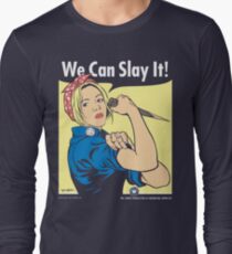 Buffy the Riveter Long Sleeve T-Shirt