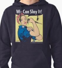 Buffy the Riveter Pullover Hoodie