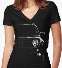 Jeep Renegade, jeep 2015 Women's Fitted V-Neck T-Shirt