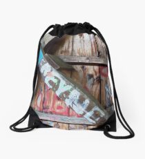 Bracing Words Drawstring Bag