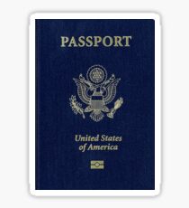 US United States Passport Sticker