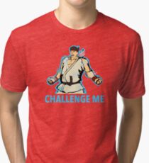 Ryu "Challenge Me" Tri-blend T-Shirt