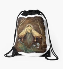 Fey Queen (Fairy Queen) Drawstring Bag