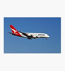 Qantas A380 Photographic Print