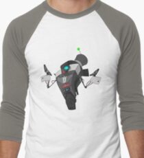 Fancy Claptrap Sticker Men's Baseball ¾ T-Shirt