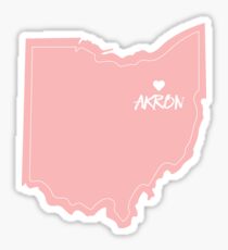 Akron, Ohio Sticker