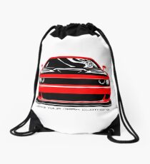 Give'em Hell Dodge Challenger Drawstring Bag