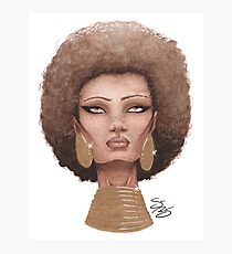 The Queen Photographic Print 660 African Luxury Goddess Astonishment Framed The Queen Photographic Print 660 African Luxury Goddess Astonishment Framed