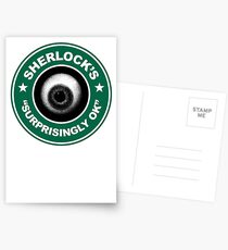 Sherlock's Coffee - Surprisingly OK! Postcards