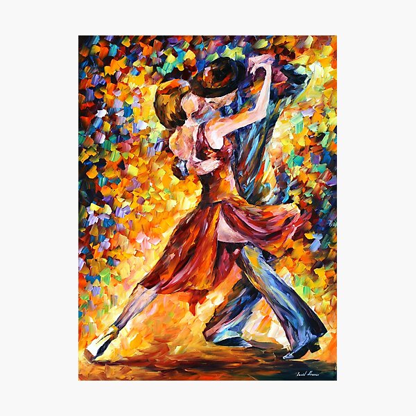 GAY LESBIAN Dancers Print Women Picture Tango Art
