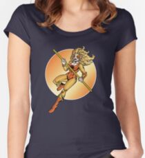 First Cartoon Crush Women's Fitted Scoop T-Shirt