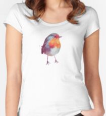 Winter Robin Women's Fitted Scoop T-Shirt