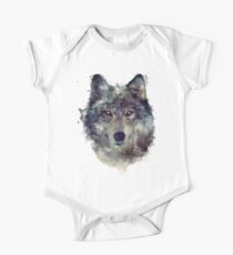 Wolf // Persevere Short Sleeve Baby One-Piece