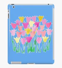Pink and Yellow Tulips iPad Case/Skin