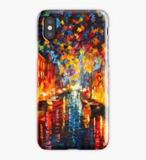 NIGHT COPENHAGEN - Leonid Afremov iPhone Case