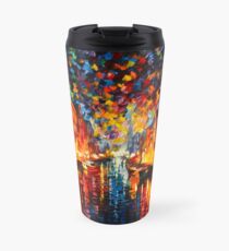 NIGHT COPENHAGEN - Leonid Afremov Travel Mug