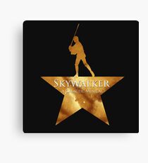 Skywalker, A Galactic Musical Canvas Print