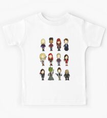 Doctors Companions and friends Kids Tee
