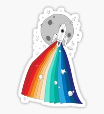 Pride Rocket Sticker