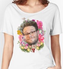 Seth Rogen Floral Women's Relaxed Fit T-Shirt