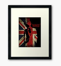 SHERLOCK Framed Print
